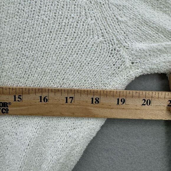 Lilly Pulitzer Womens Coconut Long Sleeve Open Front Tie Waist Cardigan Medium - Picture 9 of 10